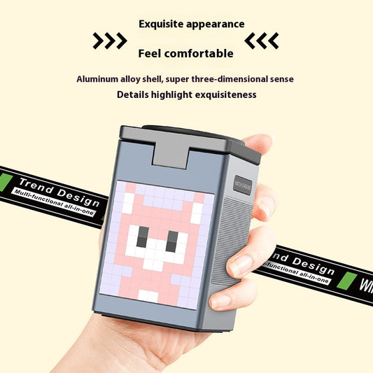 6-in-1 Wireless Charging Station \ PixelSound - Smart Clock, Bluetooth Speaker & Fast Charger Letshome™