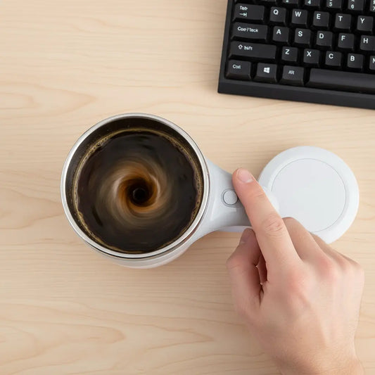 Rotating Magnetic Water Cup