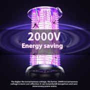 Portable Mosquito Killer Lamp -2 in 1 Rechargeable Lamp with Night Light