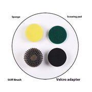 Electric Cleaning Brush with Smart Display – Multifunctional & Waterproof