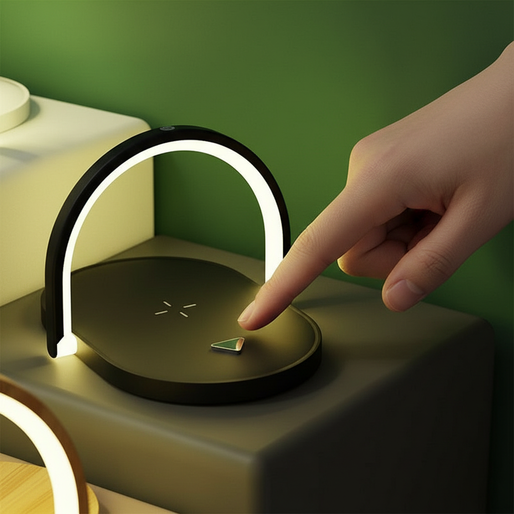 3 In 1 Foldable Charging Station with light