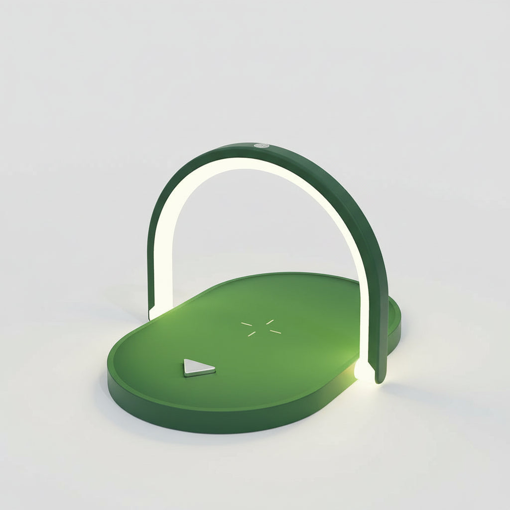3 In 1 Foldable Charging Station Green