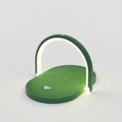 3 In 1 Foldable Charging Station Green