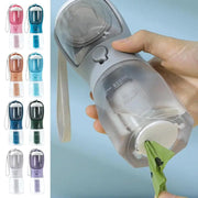 Dog Water Cup 3-in-1 – Water Bottle, Food Container & Waste Bag Dispenser