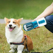 Dog Water Cup 3-in-1 – Water Bottle, Food Container & Waste Bag Dispenser