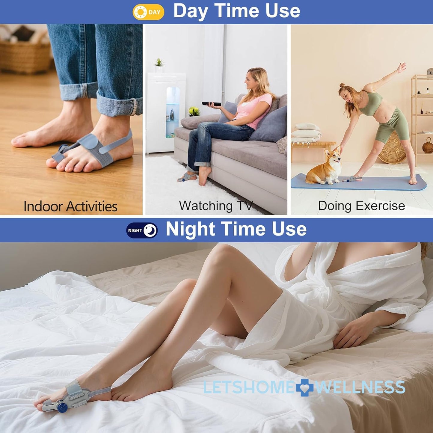 Premium Bunion Corrector Brace ™Letshome Wellness