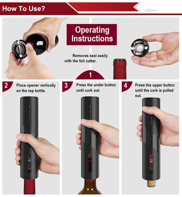 Electric Wine Opener By LetsHome