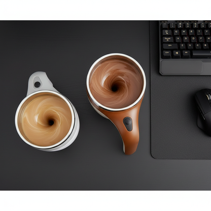 Rotating Magnetic Water Cup