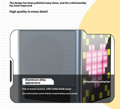 6-in-1 Wireless Charging Station \ PixelSound  - Smart Clock, Bluetooth Speaker & Fast Charger Letshome™