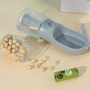 Dog Water Cup 3-in-1 – Water Bottle, Food Container & Waste Bag Dispenser
