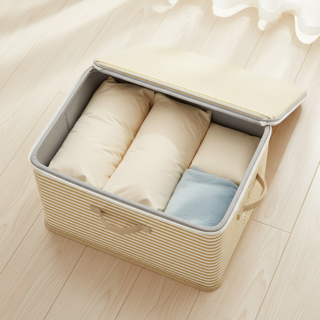 clothing storage bin