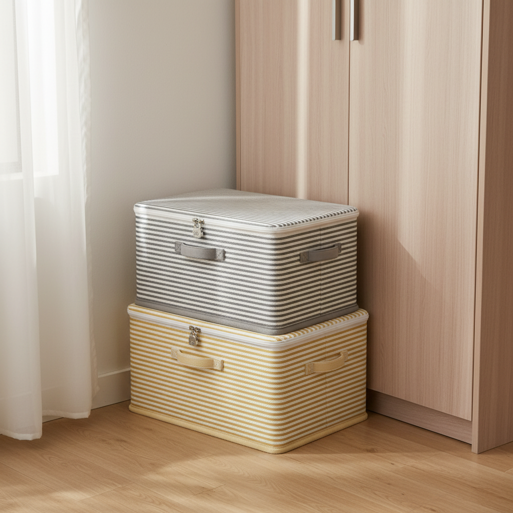 clothing storage bin